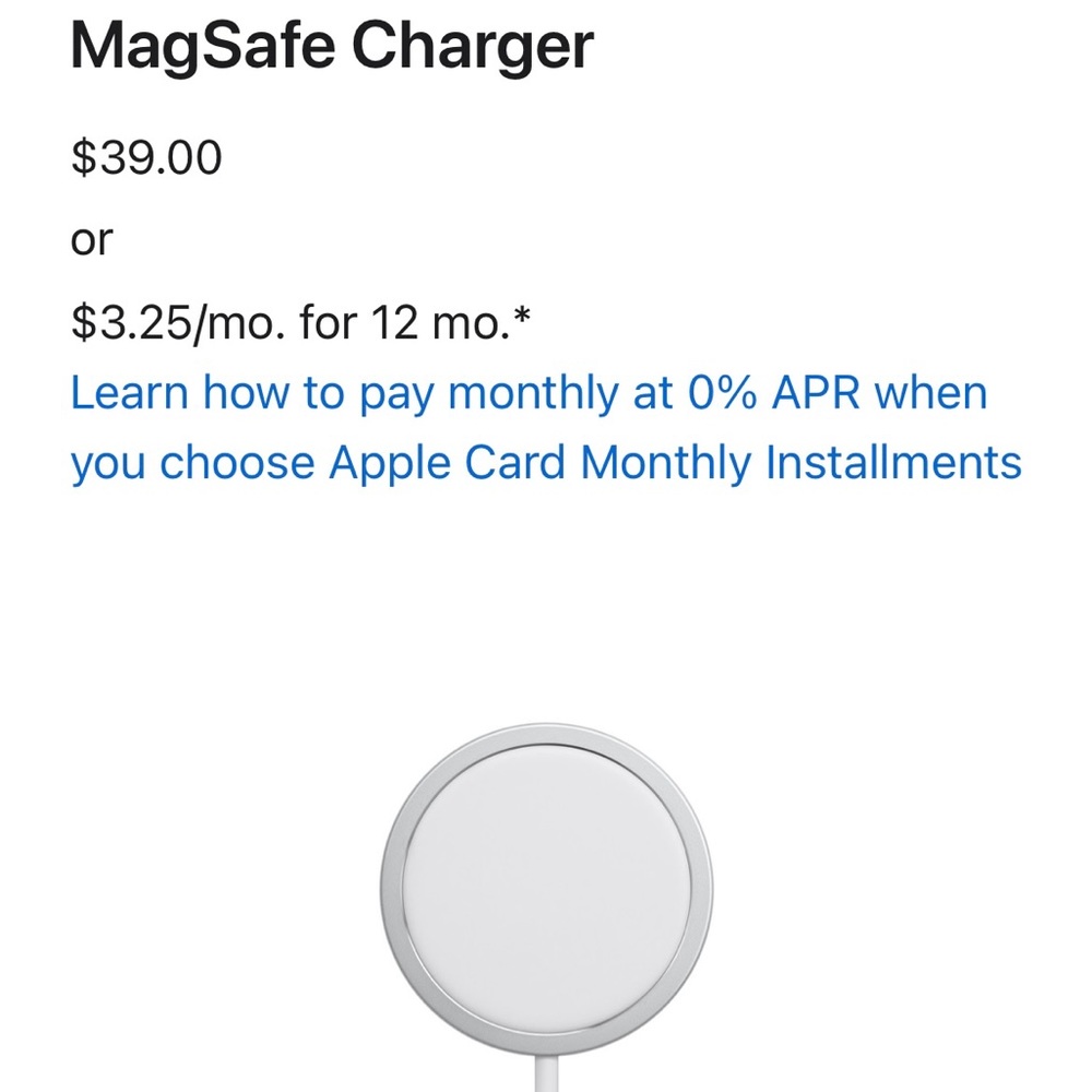 Apple IPhone Charger